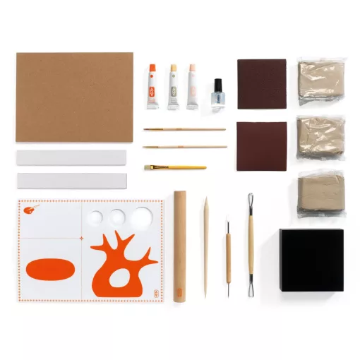 Műterem 85: Korall agyagszobor készítő (Atelier 85: Modelling) Djeco