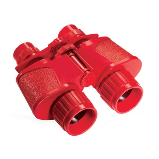Piros távcső védőtok nélkül - Super 40 Red Binocular without Case Navir optikai játék 