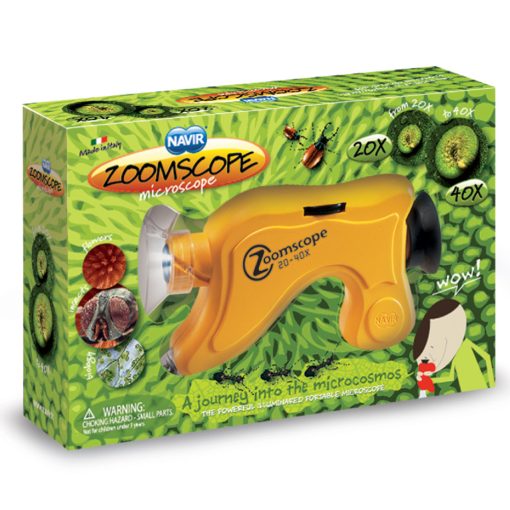 Hordozható mikroszkóp Navir optikai játék 