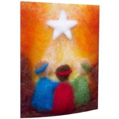 Képeslap: Háromkirályok napján