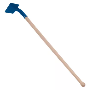 Kerti szerszám: 50 cm-es, kék fémkapa