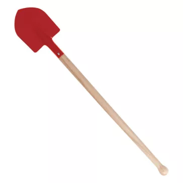 Kerti szerszám homokozóba: 50 cm-es, piros ásó