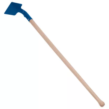 Kerti szerszám: 70 cm-es, kék kapa