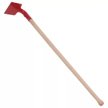 Kerti szerszám: 70 cm-es, piros fémkapa