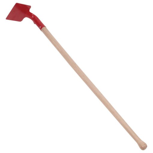 Kerti szerszám: 70 cm-es, piros fémkapa