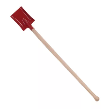 Kerti szerszám homokozóba: 70 cm-es, piros lapát