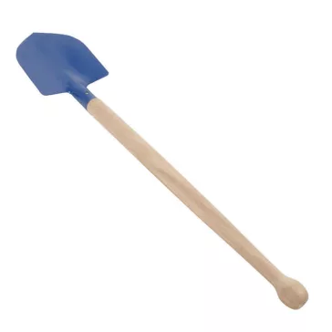 Kerti szerszám homokozóba: 30 cm-es kék ásó