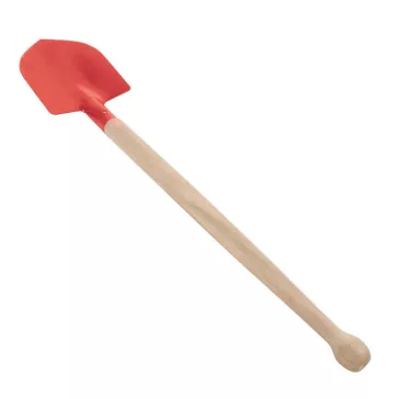 Kerti szerszám homokozóba: 30 cm-es piros ásó