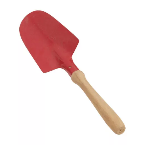 Kerti szerszám homokozóba: 20 cm-es piros ásó