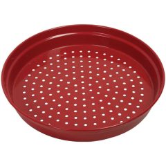 Kerti szerszám szita - 17 cm Piros fém homokozóba