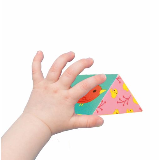 Interaktív színes építőkockák (Auzou)