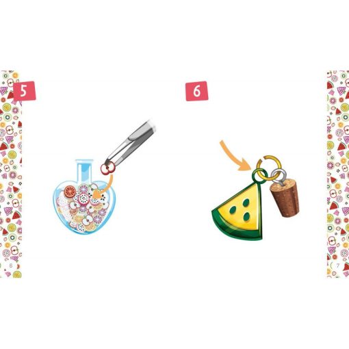 Ékszer készítő készlet: gyümölcsök (Auzou)