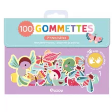100 db-os matrica készlet: természet (Auzou)