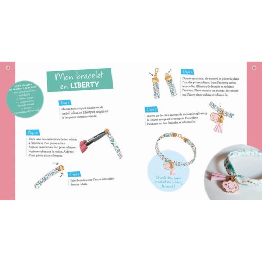 Ékszerkészítő készlet: csodálatos karkötőim (Auzou)