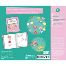 Ékszerkészítő készlet: neon karkötők (Auzou)