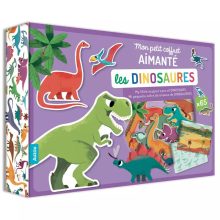 Mágneses készségfejlesztő doboz: Dinoszauruszok (Auzou)