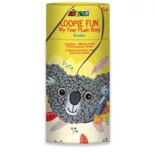 Táska készítés varrással és horgolással: koala (Avenir)