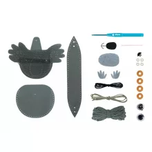 Táska készítés varrással és horgolással: koala (Avenir)