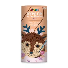 Táska készítés varrással és horgolással: szarvas (Avenir)