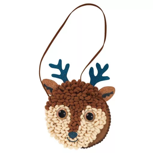 Táska készítés varrással és horgolással: szarvas (Avenir)