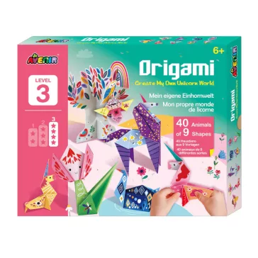 Origami készlet: unikornisok (Avenir)