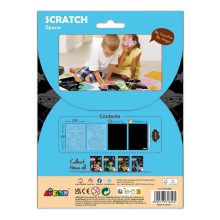 Karckép készítés stencillel: világűr (Avenir)