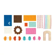 Pom-pom csokor készítő kreatív készlet: állatok (Avenir)