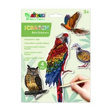 Karckép matricák: madarak (Avenir)