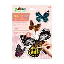 Karckép matricák: pillangók (Avenir)