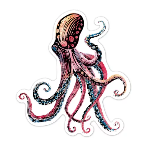 Karckép matricák: tengeri élőlények (Avenir)