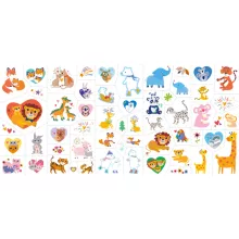 Arcmatrica és tetováló készlet: Állatok (Avenir)