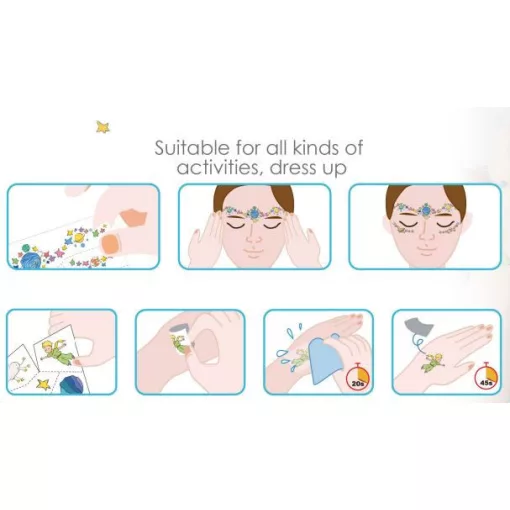 A kis herceg arcmatrica és tetováló készlet (Avenir)