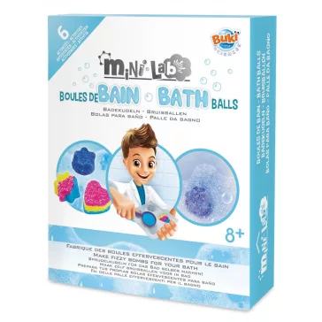 Mini Lab: fürdőgolyó készítés (BUKI)