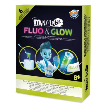Mini Lab: foszforeszkáló és világító készlet (BUKI)