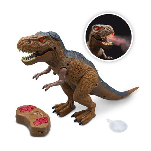Távirányítós T-Rex füst és fény efekttel BUKI