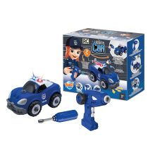 Távirányítós összeszerelhető rendőrautó BUKI