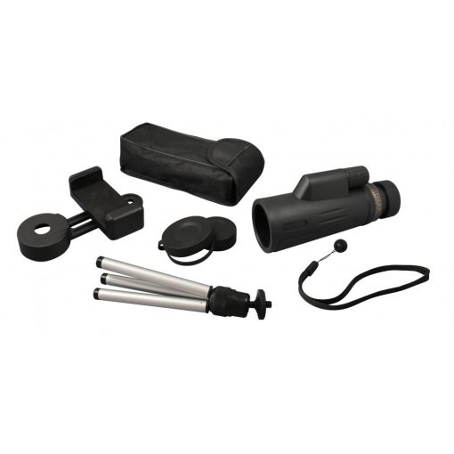 Profi monokulár távcső állvánnyal és mobiltartóval, 12x20 mm-es BUKI