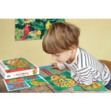 Csillogó kövek mozaikkép készítő: trópusi állatok (CreaLign)