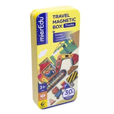Mágneses puzzle játék, Munkagépek MierEdu