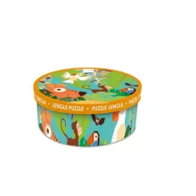 Dzsungeles puzzle 100 db-os Scratch Europe