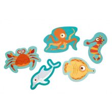 5 részes forma Puzzle Óceán  Scratch Europe