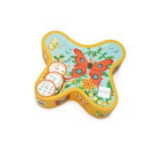 Készségfejlesztő játék -Pillangók -Dominó, memória, mágneses horgászat Scratch Europe