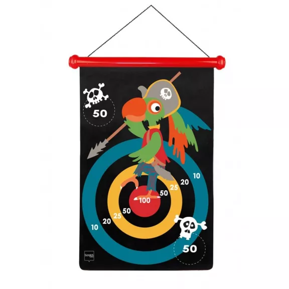 Mágneses darts játék-Kalózok Scratch Europe