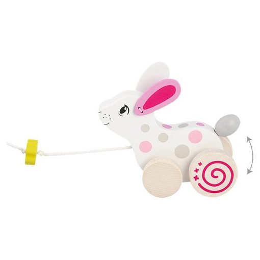 Tologatós nyuszi fából (GOKI) GK54897