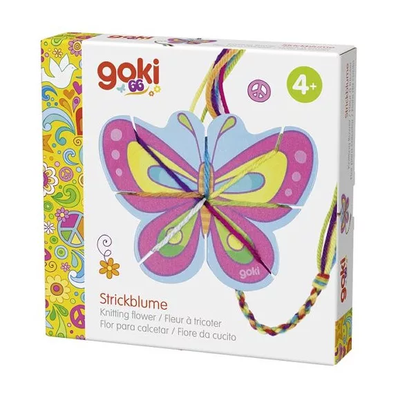 Virágos és pillangós karkötőkészítő (GOKI) GK58308