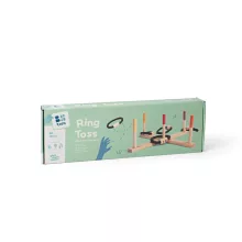 Ügyességi játék: Karikadobáló játék fából (BS Toys)