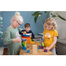 Sárkány torony építőjáték fából (BS Toys)