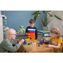 Sárkány torony építőjáték fából (BS Toys)