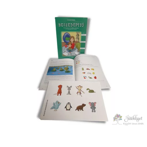 Beszédépítő 3.: Beszédindító, beszédfejlesztő játékok 2-4 éves gyerekek számára
