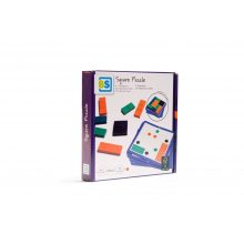 Négyzetes kirakó (BS Toys)